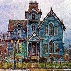 This Old House-1 by Linda Weinstock
