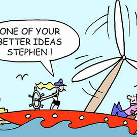 One Of Your Better Ideas Stephen by Mike Flanagan