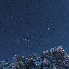 Orion and the rocks by Giorgia Hofer