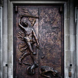 Our Lady of Sorrows Doorway Color Version by Brian Carson