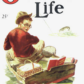 Outdoor Life Magazine Cover August 1932 by Outdoor Life