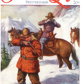 Outdoor Life Magazine Cover December 1926 by Outdoor Life