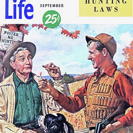 Outdoor Life Magazine Cover September 1950 by Outdoor Life