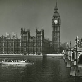 Palace Of Westminster And Big Ben by English School