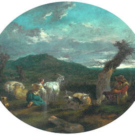 Pastoral Scene by Nicolaes Pietersz Berchem