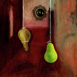 Pears In Mirror By Kopilak by Gg Kopilak