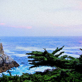 Pebble Beach - The Lone Cypress by Jennifer Stackpole