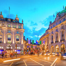 Piccadilly Circus, London, England #1 Onesie by Olimpio Fantuz
