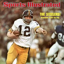 Pittsburgh Steelers Qb Terry Bradshaw, Super Bowl Ix Sports Illustrated Cover by Sports Illustrated