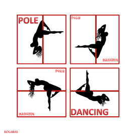Pole Dancing II by Manos Kolaras
