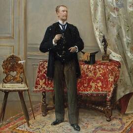 Portrait Dedmond Taigny by Jean Beraud