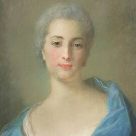 Portrait Of A Young Lady, Possibly Mme D anglure