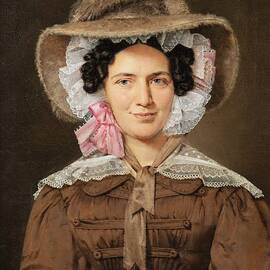 Portrait Of Baroness Christine Stampe, Nee Dalgas