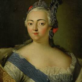 Portrait Of Elizabeth Petrovna