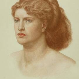 Portrait Of Fanny Cornforth, Head And Shoulders