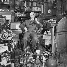 Portrait Of Harry Price by David E Scherman