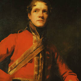Portrait Of Lieut-colonel Morrison Of The 7th Dragoon Guards, Half Length, In Uniform by Henry Raeburn