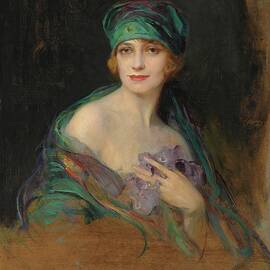 Portrait Of Princess Ruspoli, Duchess De Gramont by Philip Alexius de Laszlo