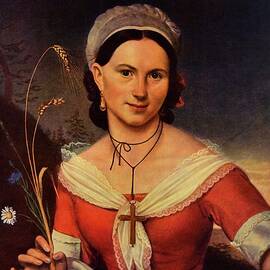 Portrait Of The Dancer K A Telesheva by Print Collector