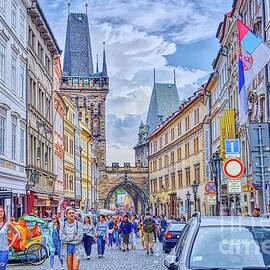 Prague street by Igor Aleynikov