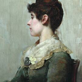 Profile Portrait Of A Woman