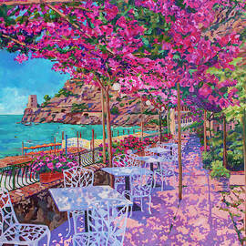 Pupetto's Cafe, Positano, Italy by Heather Nagy