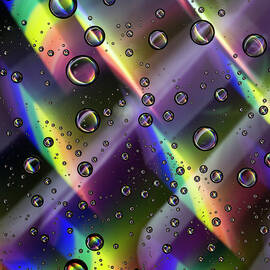 Rainbow Droplets by Christina Salinas