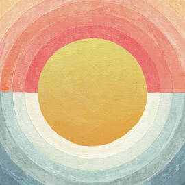 Retro Vibes Abstract by Danhui Nai