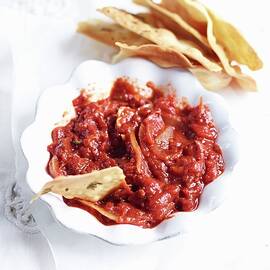 Roasted Tomato Sauce As A Dip by Brachat, Oliver