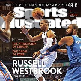 Russell Westbrook, The Franchise 2016-17 Nba Basketball Sports Illustrated  Cover Framed Print by Sports Illustrated - Sports Illustrated Covers