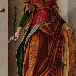 Saint Catherine Of Alexandria by A. Burkatovski / Carlo Crivelli