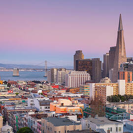 San Francisco. Panoramic Image Of San