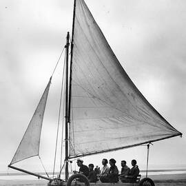 Sand Yachting by Fox Photos