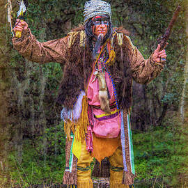 Seminole Indian Shootout Battle Reenactment by Jennifer Stackpole