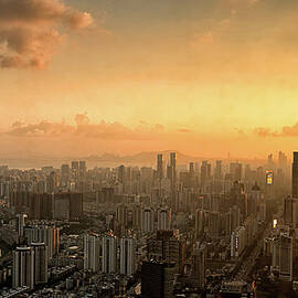 Shenzhen Sunset by Jalvaran