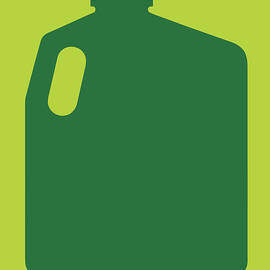Silhouette of Gallon Container by CSA Images