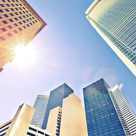 Skyscraper Houston by Lightkey