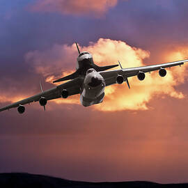 Soviet Union An-225 with Buran Space Shuttle by Erik Simonsen