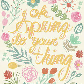 Spring Song Iv by Dina June