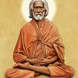 Sri Yukteswar Giri on Gold by Sacred Visions
