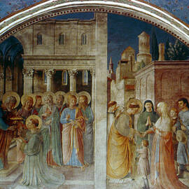 St Peter Ordaining St Stephen Deacon by Print Collector