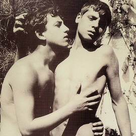 Study Of Two Male Nudes, Sicily C.1898