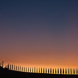 Sunrise In Tuscany. by Piet Haaksma