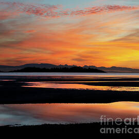 Sunrise Rathtrevor Beach 3 by Bob Christopher