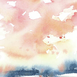 Sunrise Seascape Ii by Katrina Pete