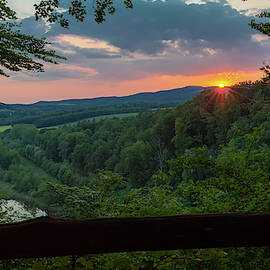 Sunset on the Himmelreich, Southern Harz by Andreas Levi