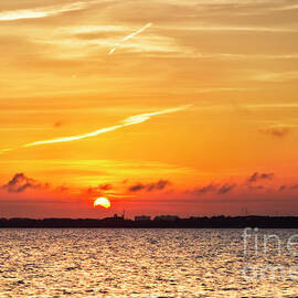 Sunset Over Destin by Kay Brewer
