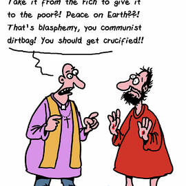 Take It From The Rich To Give To The Poor Peace On Earth by Karsten Schley