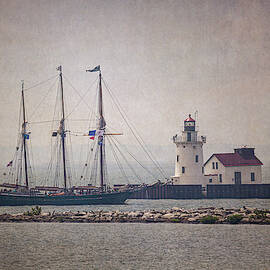 Tall Ship In The Mist by Dale Kincaid