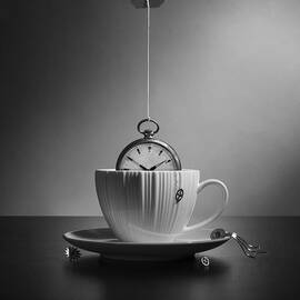 Tea Time (version With A Small Tea Cup) by Victoria Ivanova